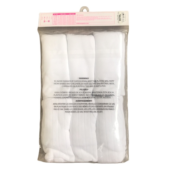 Children's Place White Camisoles 6 pack - Picture 2 of 2
